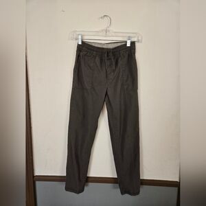 OshKosh B'gosh Stretch Canvas Pull-On Joggers - Boy Size 10/10A Dark Gray